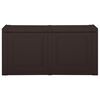 vidaXL Cushion Box Brown 86x40x42 cm