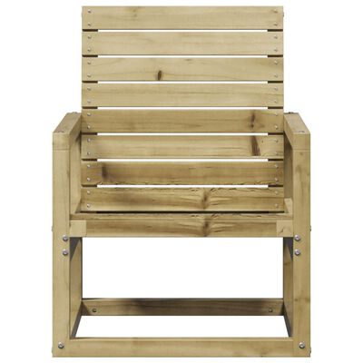 vidaXL Garden Chair 57.5x63x76 cm Impregnated Wood Pine