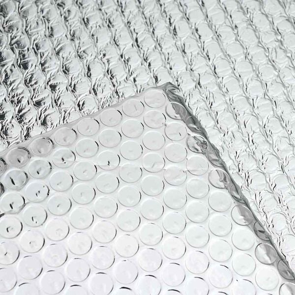 vidaXL Radiator Heat Reflector Silver 1 x 30 m Aluminium