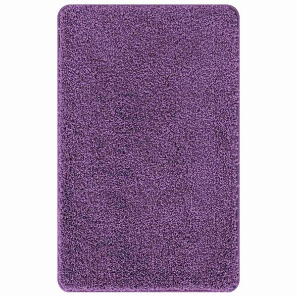 vidaXL Anti-slip Bath Mat Purple 50 x 80 cm PP