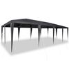 vidaXL Party Tent Anthracite 800 x 400 x 266 cm Polyethylene and Steel