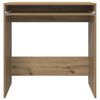 vidaXL Desk with Shelf Artisan oak 77.5 x 43 x 79 cm Engineered Wood