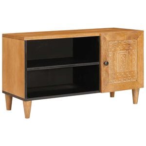 vidaXL TV Units with Shelf Light Brown 80 x 33 x 46 cm Engineered wood