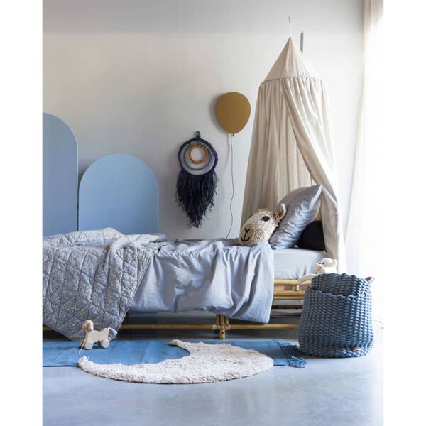 KidsDepot 2 Piece Basket Set Korbo L Cotton Mist