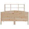 vidaXL Bookcase Bed without Mattress 150x200 cm King Size Solid Wood Pine