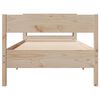 vidaXL Bed Frame without Mattress 90x200 cm Solid Wood Pine