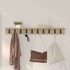 vidaXL Wall-Mounted Coat Rack Sonoma Oak 100 x 10.5 x 10.5 cm