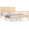 vidaXL Bed Frame without Mattress 120x200 cm Solid Wood