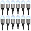 vidaXL Solar Ground Lights 12 pcs LED Lights White