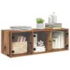 vidaXL Wall Cabinet Old Wood 102 x 37 x 35 cm Engineered Wood