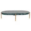 House Nordic Marble Serving Tray with Legs Remi Green