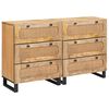 vidaXL Sideboard Brown Solid Mango Wood