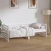 vidaXL Day Bed without Mattress White 80x200cm Solid Wood Pine