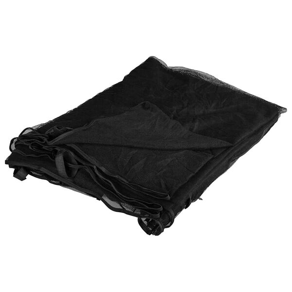 vidaXL Mosquito Net for Outdoor 220 Mesh Black 300x300x200 cm