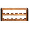 vidaXL Wine Rack Brown 100 x 45 x 33 cm Solid Acacia Wood