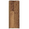 vidaXL Umbrella Stand Old Wood 25 x 24.5 x 64 cm Engineered Wood