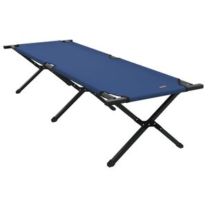 vidaXL Folding Camping Bed Folding Blue 193 x 69 x 45 cm Oxford fabric