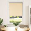 vidaXL Roller Blind Blackout Beige 65x150 cm Fabric Width 60.7 cm Polyester