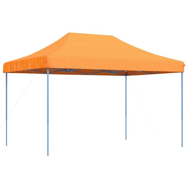 vidaXL Party Tent Folding Orange 279 x 410 x 315 cm Oxford Fabric