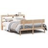 vidaXL Bed Frame without Mattress 140x190 cm Solid Wood Pine