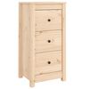vidaXL Sideboards 2 pcs 40x35x80 cm Solid Wood Pine