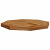 vidaXL Table Top 40x40x2.5 cm Octagonal Solid Wood Teak