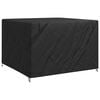 vidaXL Outdoor Swing Cover Black 250 x 250 x 160 cm 600D Oxford Fbric