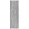 vidaXL Wall Shelves 2 pcs Grey Sonoma 50x15x50 cm Engineered Wood
