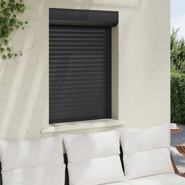 vidaXL Roller Shutter Aluminium 70x100 cm Anthracite