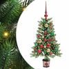 vidaXL Christmas Tree with 150 LEDs with Stand Green 90 cm PE