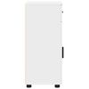 vidaXL Bathroom Cabinet White 30 x 35 x 80 cm Engineered wood & Metal