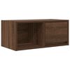 vidaXL TV Cabinets 2 pcs Brown Oak 60x31x25.5 cm Engineered Wood