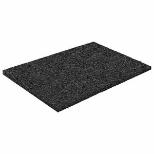 vidaXL Rubber Granulate Patio Pad Black 6 x 9 x 0.3 cm Rubber