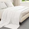 vidaXL Throw Blankets 6 pcs White 220 x 240 cm Fleece