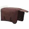 vidaXL Horse Blanket Full Dark Brown 85 cm Polar fleece