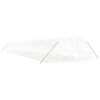 vidaXL Greenhouse with Steel Frame White 120 m&sup2; 24x5x2.3 m