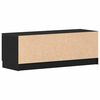 vidaXL TV Cabinet Black Oak 102 x 32 x35.5 cm Engineered Wood