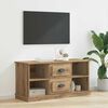 vidaXL TV Cabinet Artisan Oak 99.5 x 35.5 x 48 cm Engineered Wood