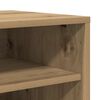 vidaXL Shoe Cabinet Artisan Oak 60x35x70 cm Engineered Wood