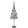 vidaXL Christmas Tree with 150 LEDs White 150 cm PE and Steel