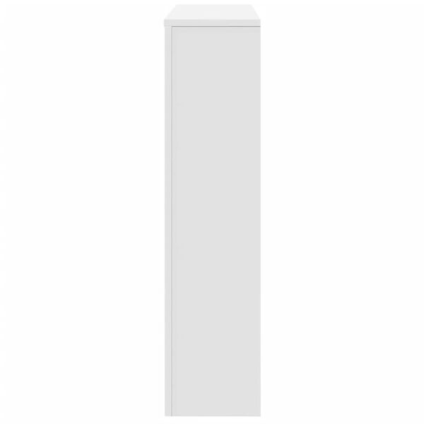 vidaXL Radiator Cover White 175x20x82 cm Engineered Wood