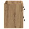 vidaXL Bathroom Sink Cabinet Artisan Oak 80x38.5x48 cm Engineered Wood