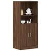 vidaXL Kitchen Cabinet Brown Oak 57x41.5x131.5 cm Engineered Wood