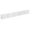 vidaXL Gabion Raised Bed | Silver | Galvanised steel | Large | Durable