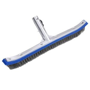 vidaXL Swimming Pool Wall Brush Aluminium