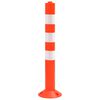 vidaXL Traffic Control Bollards 10 pcs 75 cm PE