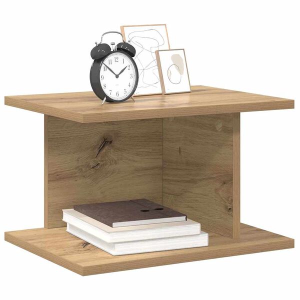 vidaXL Bedside Table Artisan Oak 40 x 30 x 25 cm Engineered Wood