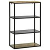 vidaXL Bookcase 70 x 35 x 110 cm Solid Mango wood