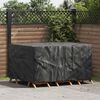 vidaXL Furniture Cover Plain Black 180 x 140 x 90 cm 420D