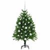 vidaXL Christmas Tree with 150 LEDs with Stand Green 120 cm PE